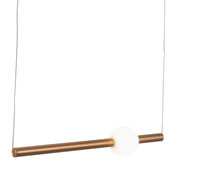 Zuo Modern Adeo Ceiling Lamp Brass