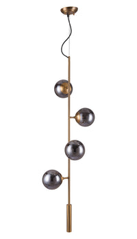 Zuo Modern Zatara Ceiling Lamp Brass