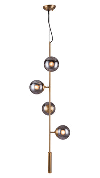 Zuo Modern Zatara Ceiling Lamp Brass