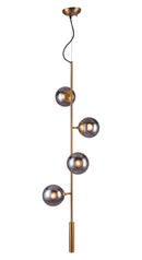 Zuo Modern Zatara Ceiling Lamp Brass