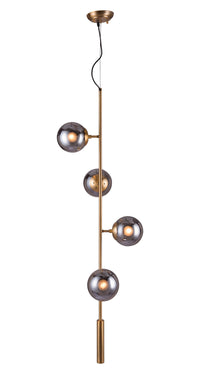 Zuo Modern Zatara Ceiling Lamp Brass