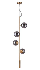 Zuo Modern Zatara Ceiling Lamp Brass