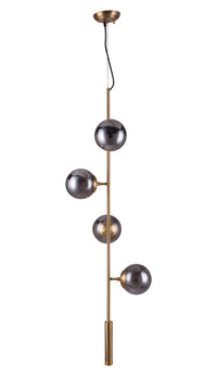 Zuo Modern Zatara Ceiling Lamp Brass