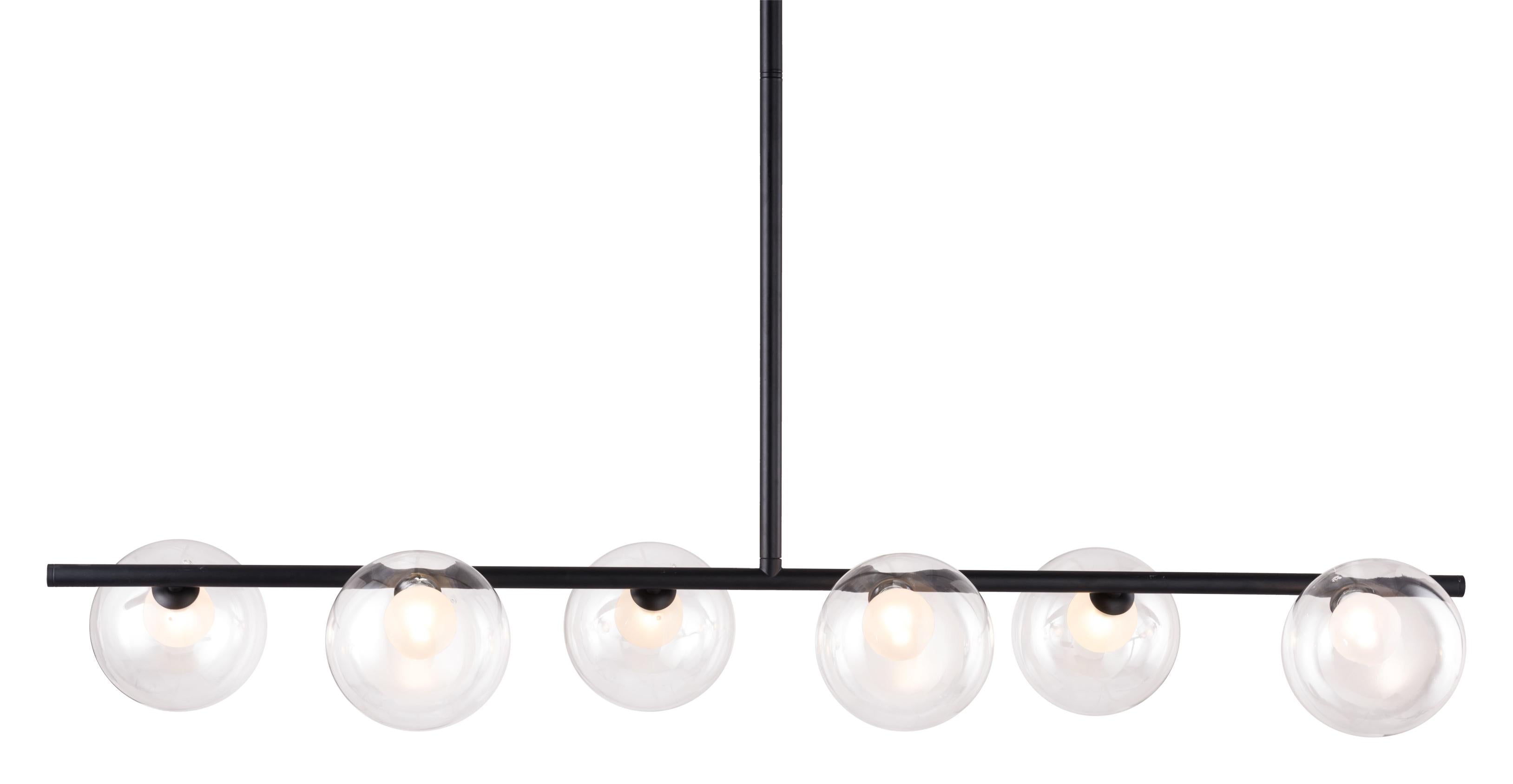 Zuo Modern Keyoz Ceiling Lamp Black