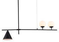 Zuo Modern Richiza Ceiling Lamp Black