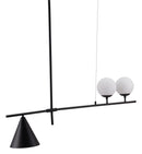 Zuo Modern Richiza Ceiling Lamp Black