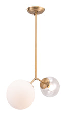 Zuo Modern Constance Ceiling Lamp Brass