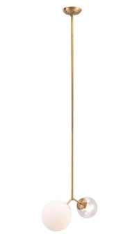 Zuo Modern Constance Ceiling Lamp Brass