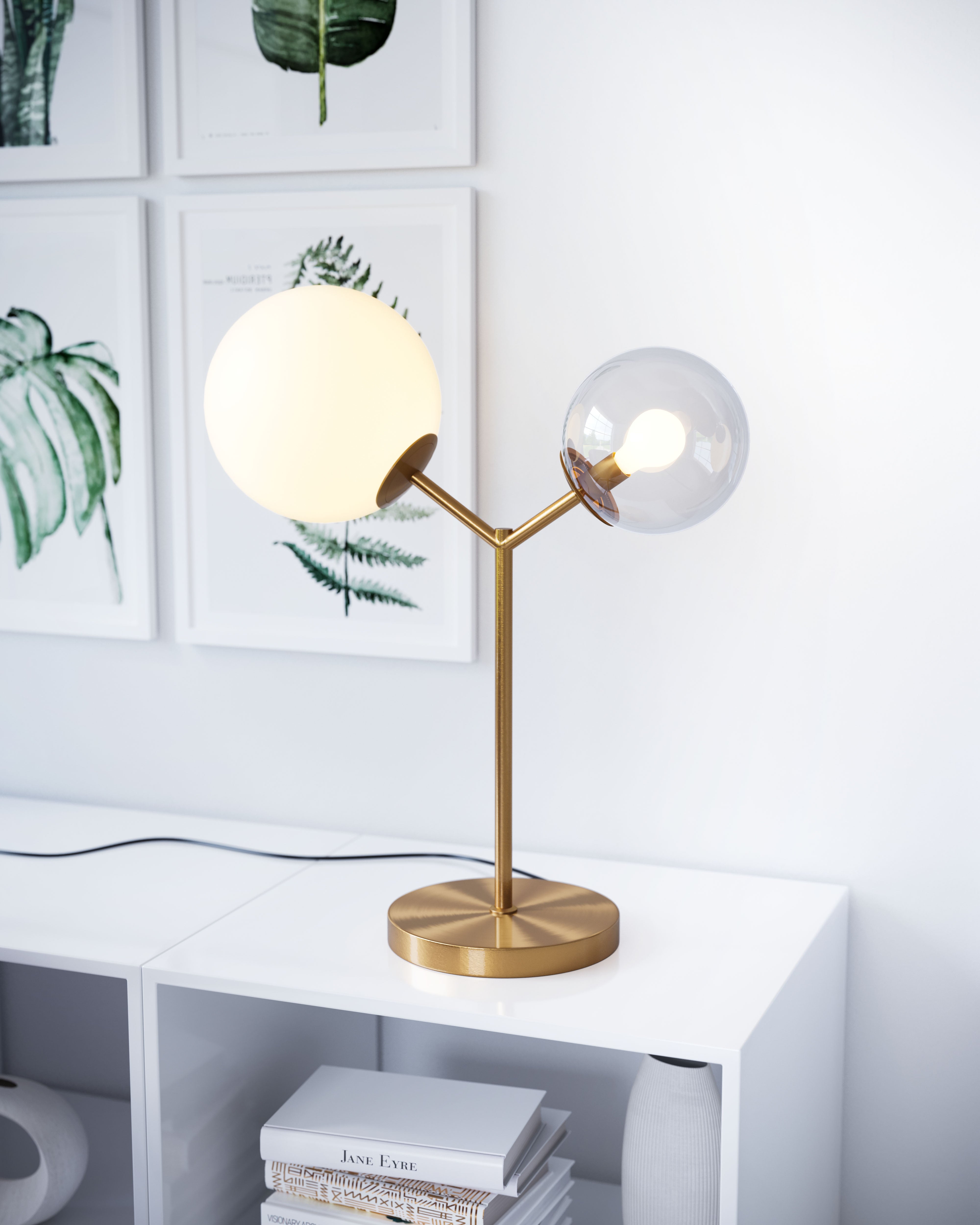 Zuo Modern Constance Table Lamp Brass