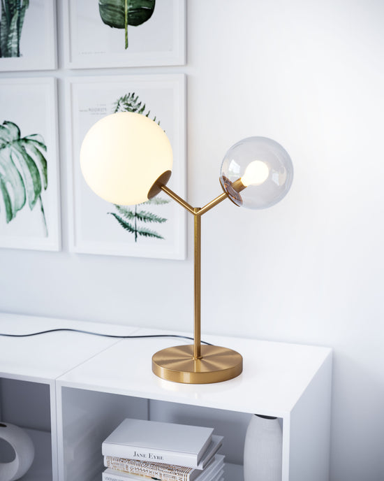 Zuo Modern Constance Table Lamp Brass