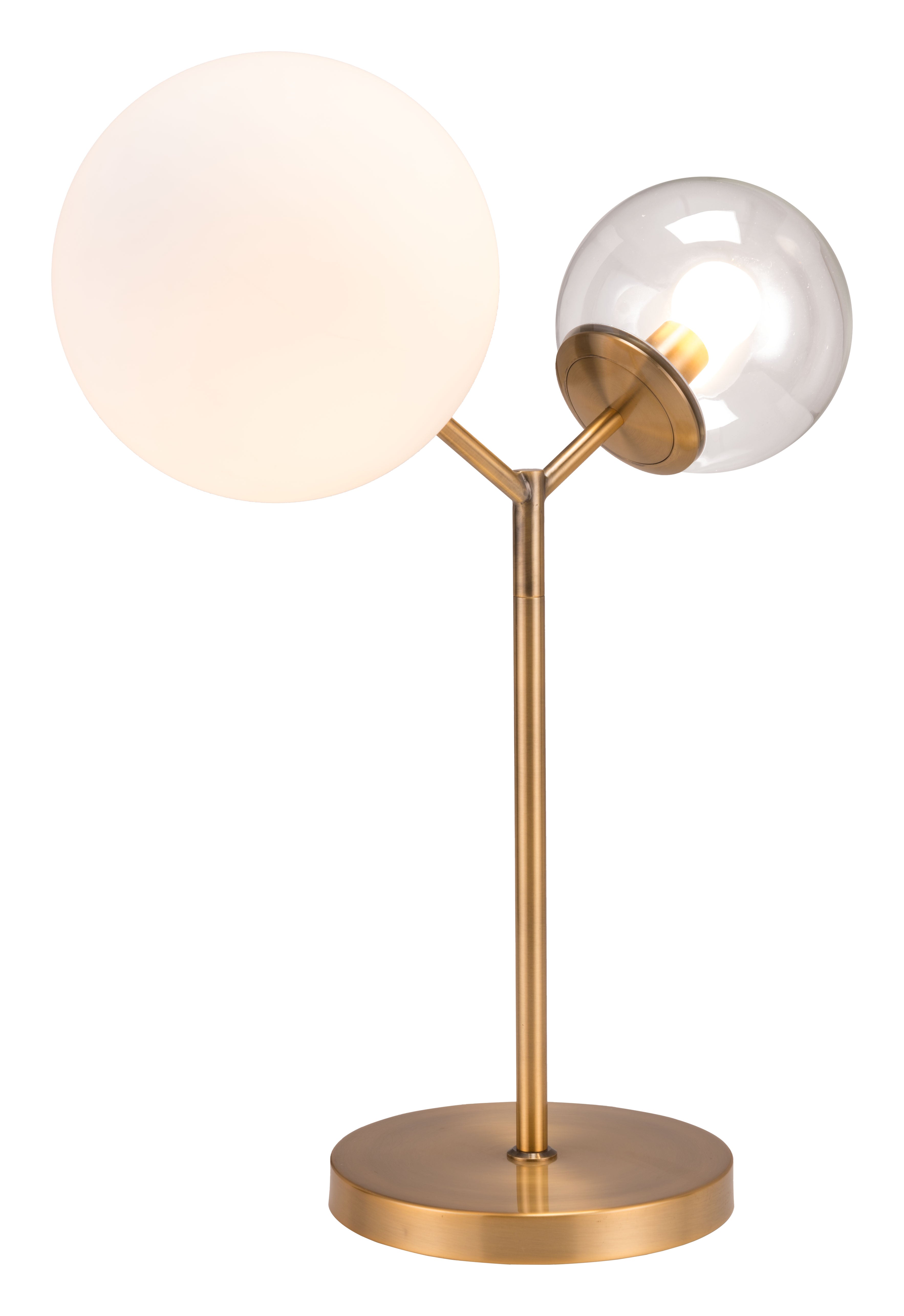 Zuo Modern Constance Table Lamp Brass