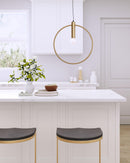 Zuo Modern Irenza Ceiling Lamp Brass