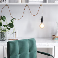 Zuo Modern Molly Ceiling Lamp Black
