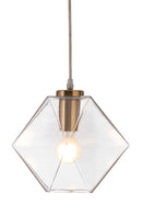 Zuo Modern Jenny Ceiling Lamp Brass