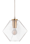 Zuo Modern Jenny Ceiling Lamp Brass