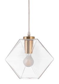 Zuo Modern Jenny Ceiling Lamp Brass