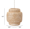 Zuo Modern Finch Ceiling Lamp Natural
