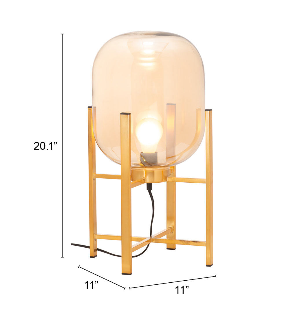 Zuo Modern Wonderwall Table Lamp Gold