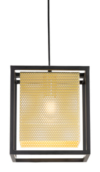 Zuo Modern Yves Ceiling Lamp Gold And Black