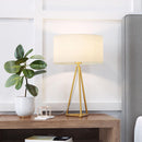 Zuo Modern Sascha Table Lamp White And Brass