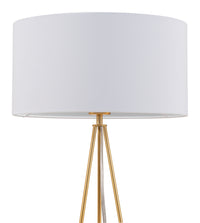 Zuo Modern Sascha Table Lamp White And Brass