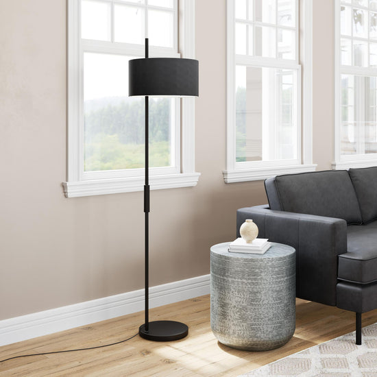 Zuo Modern Lonte Floor Lamp Black