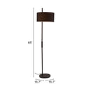 Zuo Modern Lonte Floor Lamp Black