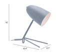 Zuo Modern Jamison Table Lamp Gray/Green
