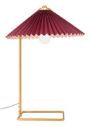 Zuo Modern Charo Table Lamp Red And Gold