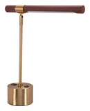 Zuo Modern Kippy Table Lamp Brown And Brass