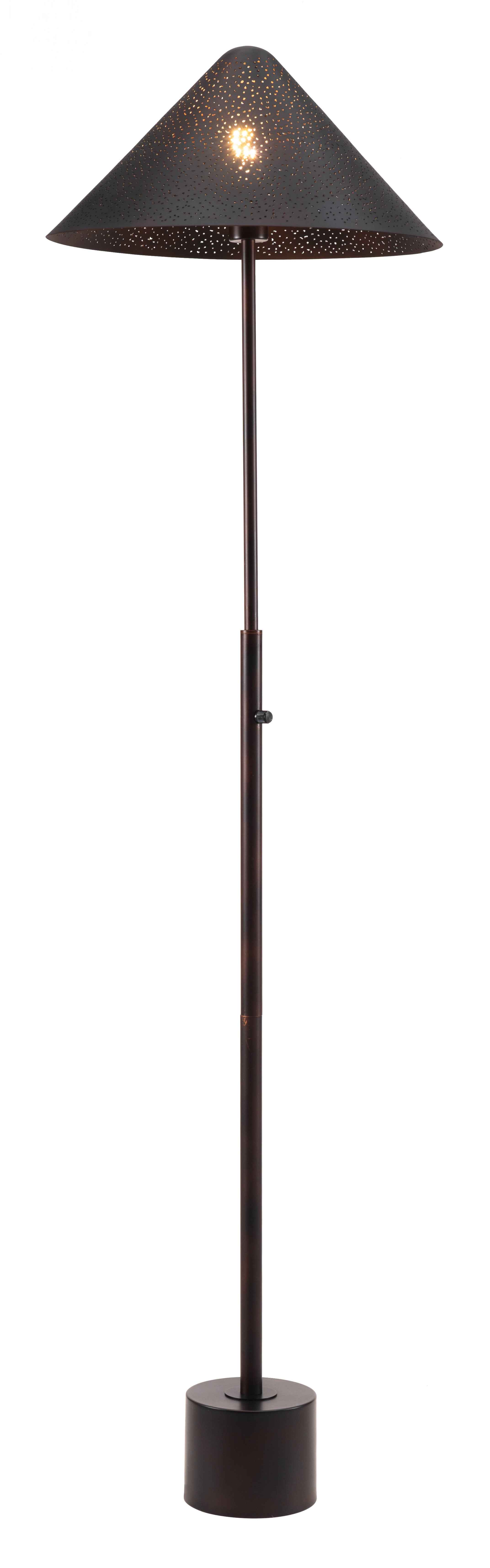 Zuo Modern Cardo Floor Lamp Bronze