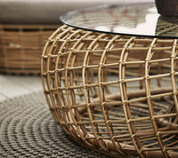 Cane-Line Nest Footstool/Coffee Table - Large