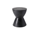 Sunpan Logan End Table - Anthracite Grey / Black / White