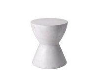 Sunpan Logan End Table - Anthracite Grey / Black / White