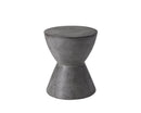 Sunpan Logan End Table - Anthracite Grey / Black / White