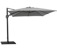 Cane-Line Hyde Luxe Tilt Parasol 118.2 x 118.2 Inches - Aluminium