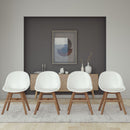 International Home Miami Amazonia 4-Piece Chairs Set | Ideal for Indoors