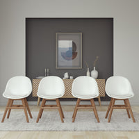 International Home Miami Amazonia 4-Piece Chairs Set | Ideal for Indoors