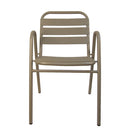 H&D Seating All Aluminum Stacking Patio Dining Chair