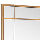 Sunpan Pasadena Wall Mirror Black / Brass