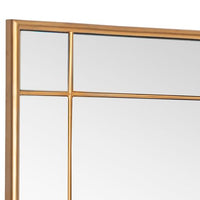 Sunpan Pasadena Wall Mirror Black / Brass