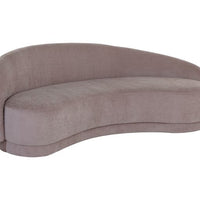 Sunpan Kendra Sofa in Altro Cappuccino / Planet Lilac