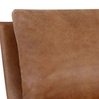 Sunpan Zancor Lounge Chair - Tan Leather