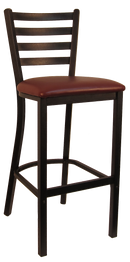 H&D Seating Ladder Back Metal Barstool 6145B