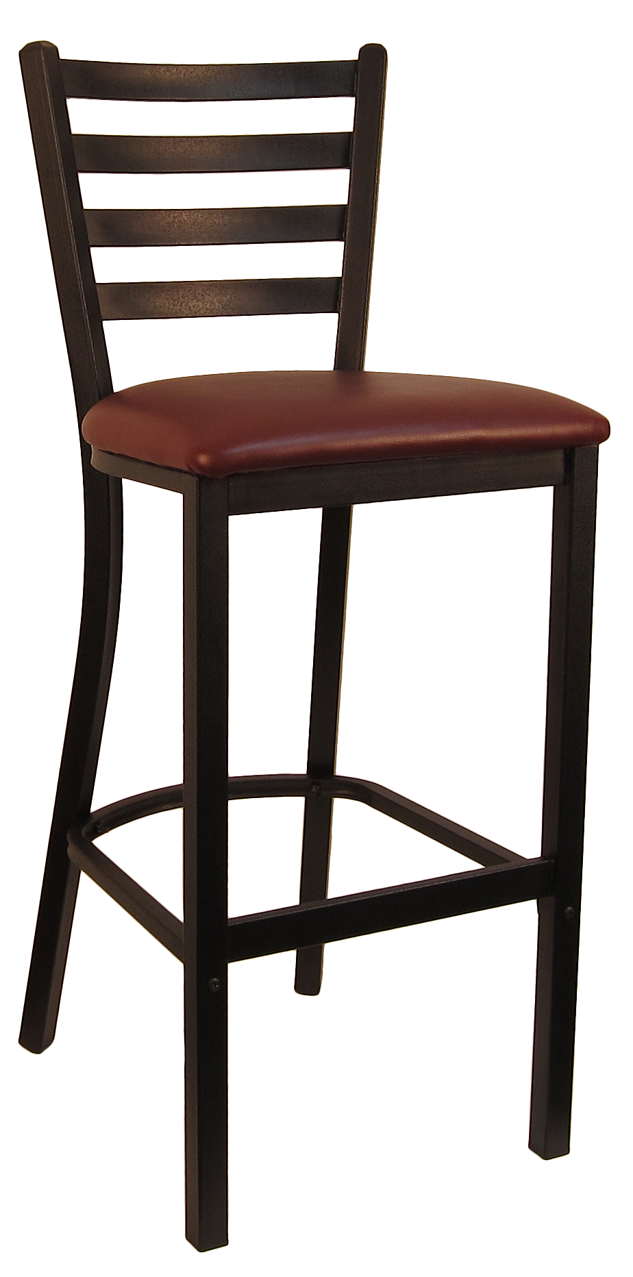 H&D Seating Ladder Back Metal Barstool 6145B