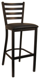 H&D Seating Ladder Back Metal Barstool 6145B