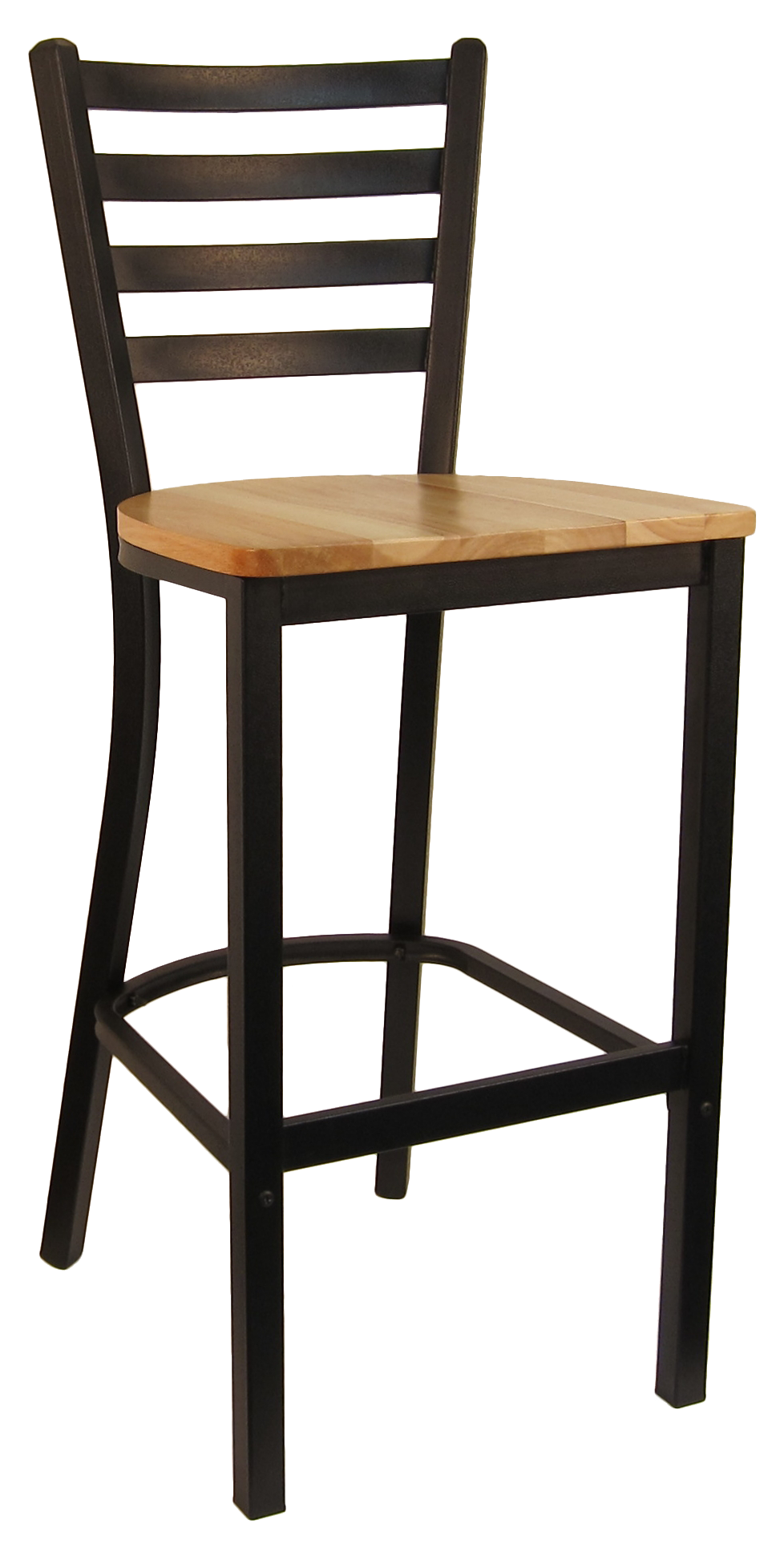 H&D Seating Ladder Back Metal Barstool 6145B
