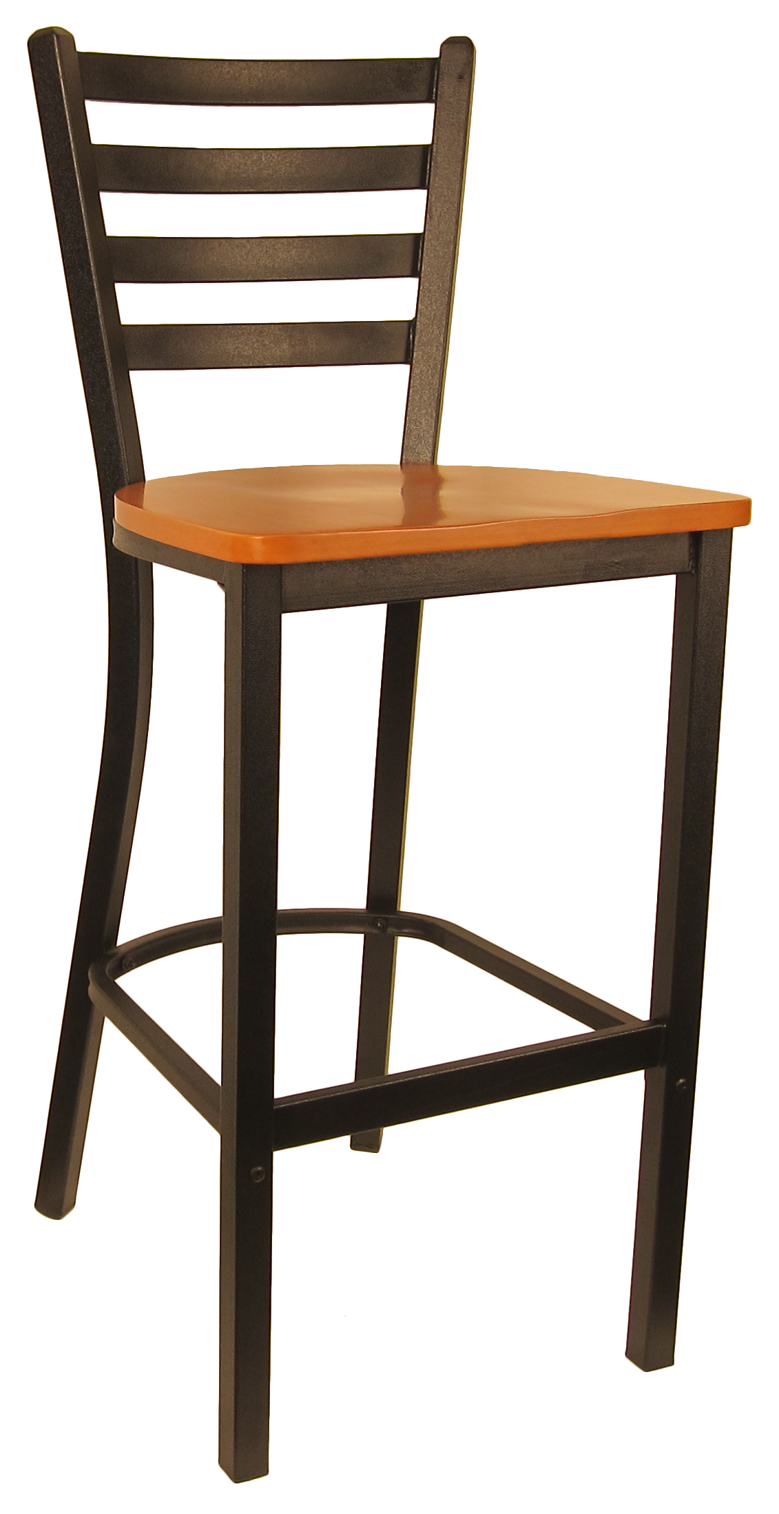 H&D Seating Ladder Back Metal Barstool 6145B
