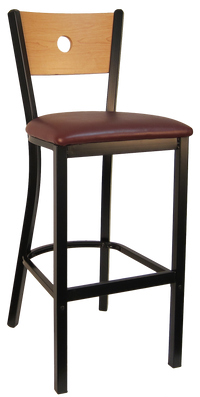 H&D Seating Moon Back Barstool