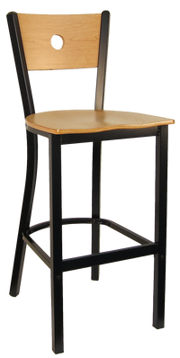 H&D Seating Moon Back Barstool